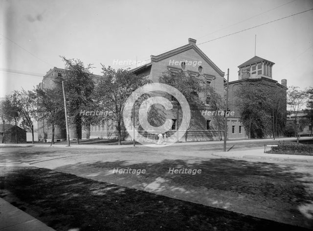 Malt houses, Walker distillery, Walkerville, Ont., between 1905 and 1915. Creator: Unknown.