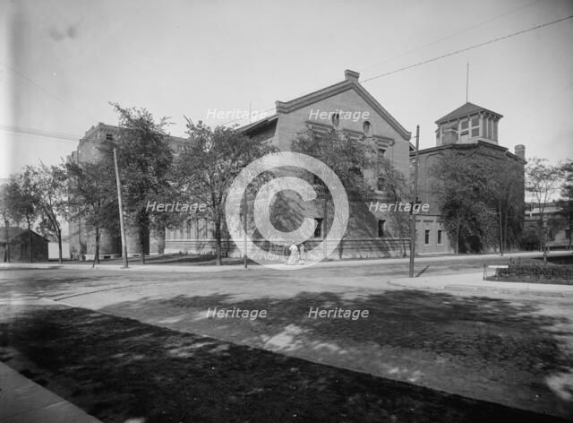 Malt houses, Walker distillery, Walkerville, Ont., between 1905 and 1915. Creator: Unknown.
