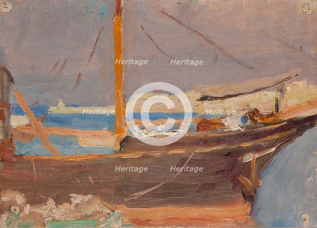 Malta (A Ship), 1910. Creator: Jan Ciaglinski.
