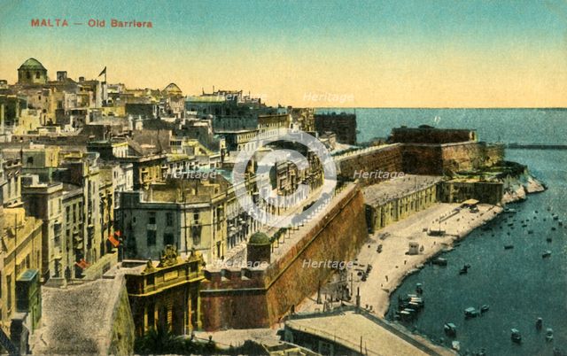 'Malta - Old Barriera', c1918-c1939. Creator: Unknown.