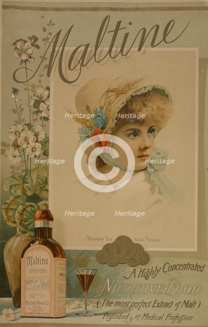 Maltine, c1895 - 1917. Creator: Unknown.