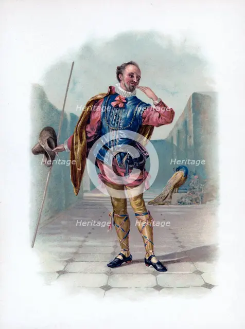 'Malvolio', 1891. Artist: Unknown