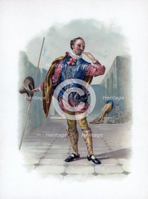 'Malvolio', 1891. Artist: Unknown