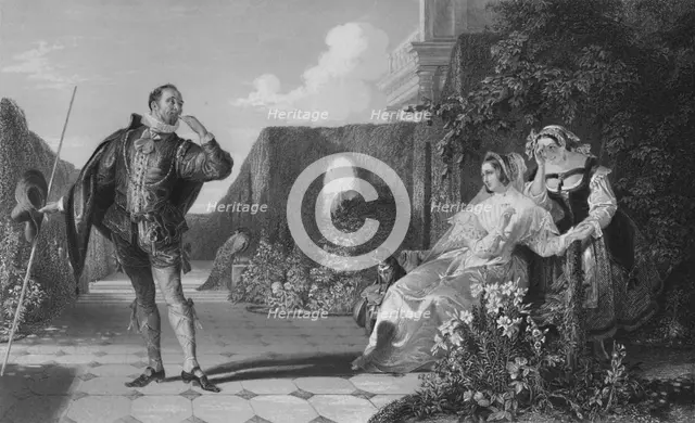 'Malvolio', c1870. Artist: R Staines.