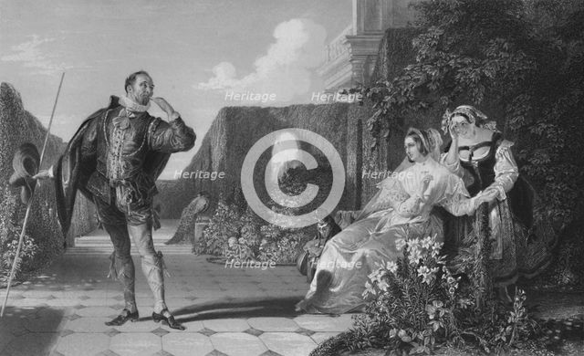 'Malvolio', c1870. Artist: R Staines.
