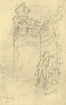 Malvolios Enkel mid-late 19th century, (c1924). Creator: Carl Spitzweg