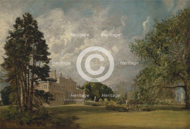 Malvern Hall, Warwickshire, 1820 to 1821. Creator: John Constable.
