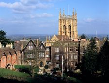 Malvern Priory and Abbey Hotel, Great Malvern, Worcestershire Creator: Peter Thompson