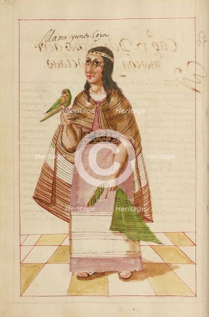 Mama Yunto, completed in 1616. Creator: Unknown.