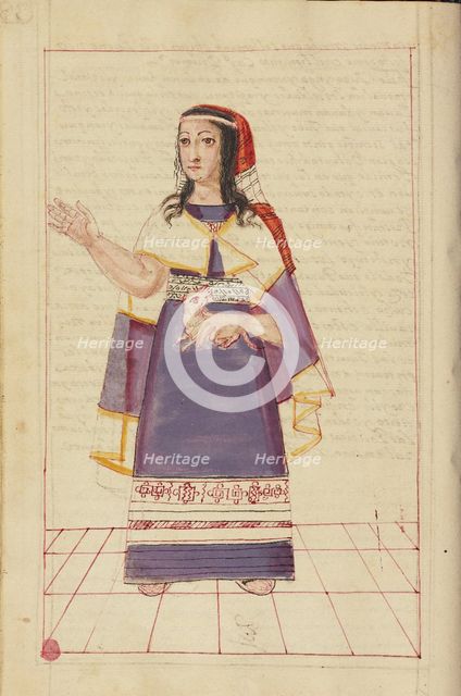 Mama Ocllo, completed in 1616. Creator: Unknown.