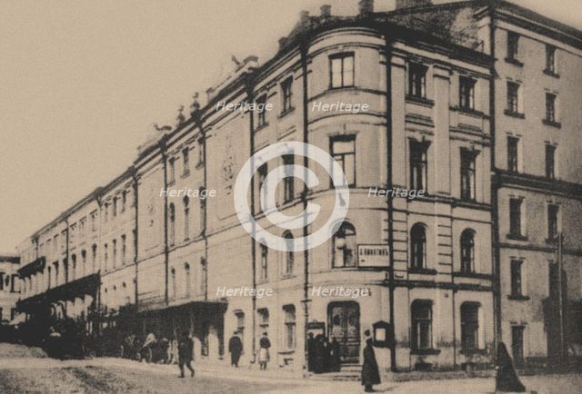 Mamontov's Private Russian Opera in Moscow, 1900s. Artist: Anonymous  