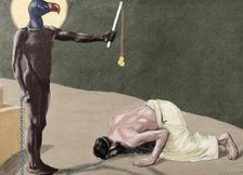 Mammon, 1896. Creator: J Weber