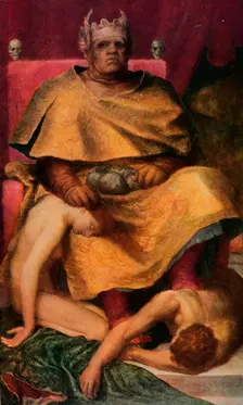 Mammon c1884, (1912). Artist: George Frederick Watts
