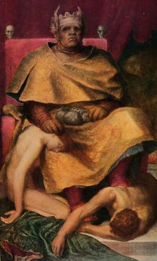 Mammon c1884, (1912). Artist: George Frederick Watts