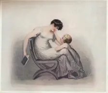 Mamma, Don't Make Me Beg in Vain, Please Read That Pretty Book Again c1808. Artist: Adam Buck