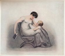 Mamma, Don't Make Me Beg in Vain, Please Read That Pretty Book Again c1808. Artist: Adam Buck
