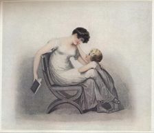 Mamma, Don't Make Me Beg in Vain, Please Read That Pretty Book Again c1808. Artist: Adam Buck