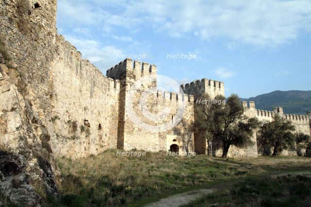 Mammur Castle, Anamur, Turkey. Artist: Samuel Magal