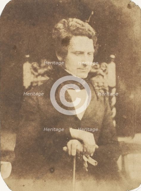 [Man], 1843-47. Creators: David Octavius Hill, Robert Adamson, Hill & Adamson.