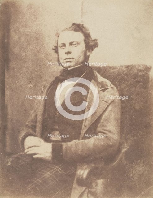 [Man], 1843-47. Creators: David Octavius Hill, Robert Adamson, Hill & Adamson.