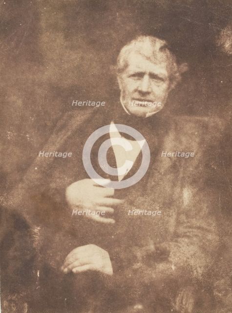[Man], 1843-47. Creators: David Octavius Hill, Robert Adamson, Hill & Adamson.