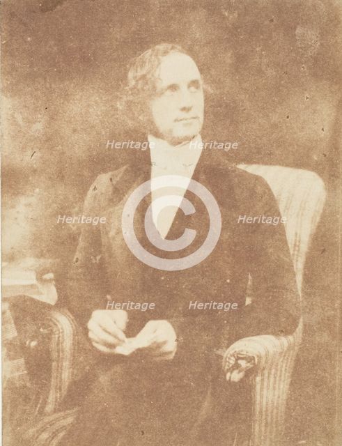 [Man], 1843-47. Creators: David Octavius Hill, Robert Adamson, Hill & Adamson.