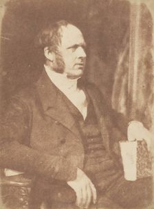 [Man], 1843-47. Creators: David Octavius Hill, Robert Adamson, Hill & Adamson