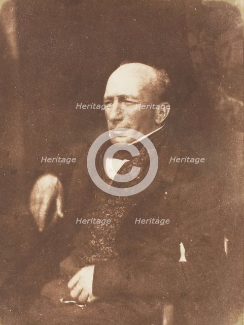 [Man], 1843-47. Creators: David Octavius Hill, Robert Adamson, Hill & Adamson.