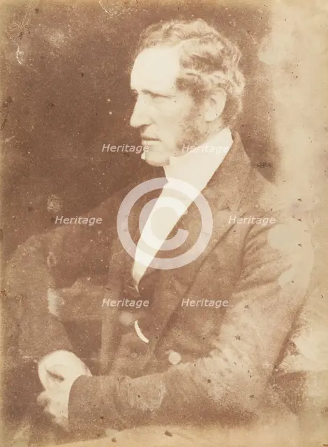 [Man], 1843-47. Creators: David Octavius Hill, Robert Adamson, Hill & Adamson.