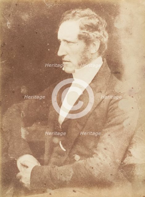 [Man], 1843-47. Creators: David Octavius Hill, Robert Adamson, Hill & Adamson.