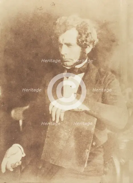 [Man], 1843-47. Creators: David Octavius Hill, Robert Adamson, Hill & Adamson.