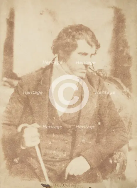 [Man], 1843-47. Creators: David Octavius Hill, Robert Adamson, Hill & Adamson.