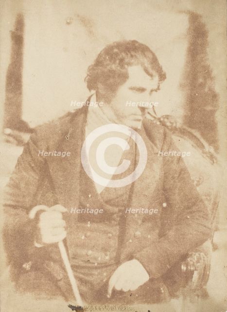 [Man], 1843-47. Creators: David Octavius Hill, Robert Adamson, Hill & Adamson.