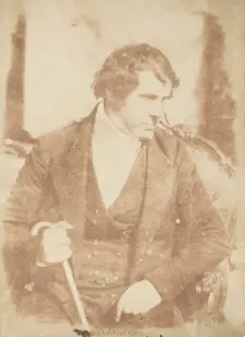 [Man], 1843-47. Creators: David Octavius Hill, Robert Adamson, Hill & Adamson