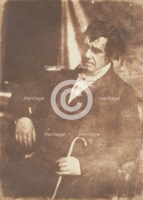 [Man], 1843-47. Creators: David Octavius Hill, Robert Adamson, Hill & Adamson.