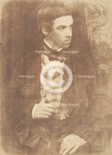 [Man], 1843-47. Creators: David Octavius Hill, Robert Adamson, Hill & Adamson.