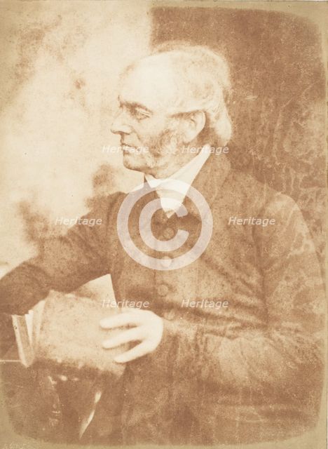 [Man], 1843-47. Creators: David Octavius Hill, Robert Adamson, Hill & Adamson.