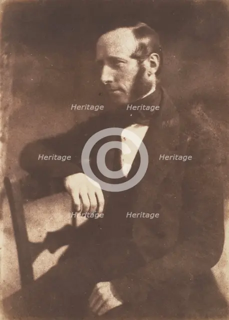 [Man], 1843-47. Creators: David Octavius Hill, Robert Adamson, Hill & Adamson.