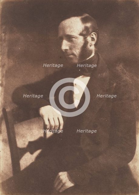 [Man], 1843-47. Creators: David Octavius Hill, Robert Adamson, Hill & Adamson.