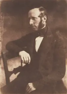 [Man], 1843-47. Creators: David Octavius Hill, Robert Adamson, Hill & Adamson