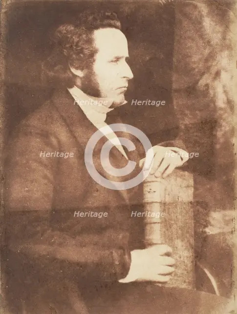 [Man], 1843-47. Creators: David Octavius Hill, Robert Adamson, Hill & Adamson.