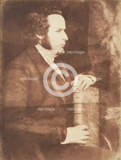 [Man], 1843-47. Creators: David Octavius Hill, Robert Adamson, Hill & Adamson.