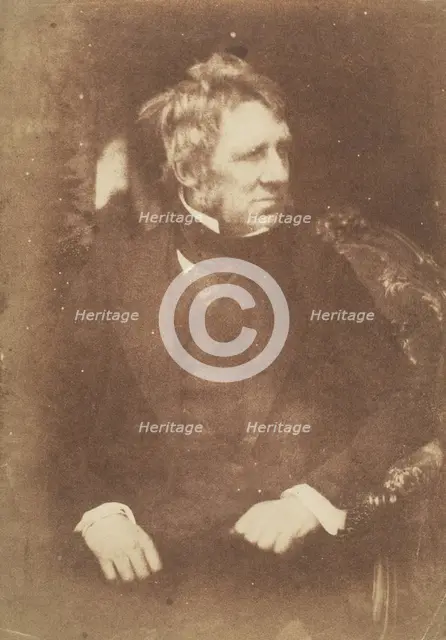 [Man], 1843-47. Creators: David Octavius Hill, Robert Adamson, Hill & Adamson.