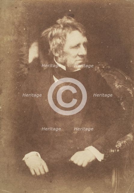 [Man], 1843-47. Creators: David Octavius Hill, Robert Adamson, Hill & Adamson.