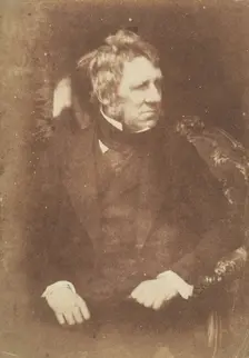 [Man], 1843-47. Creators: David Octavius Hill, Robert Adamson, Hill & Adamson