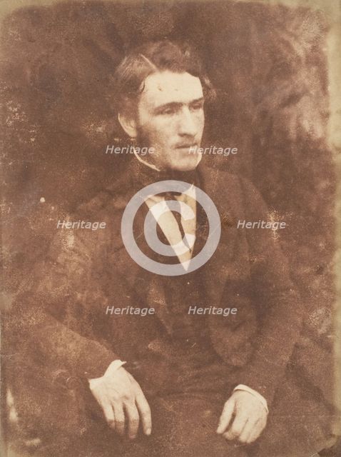 [Man], 1843-47. Creators: David Octavius Hill, Robert Adamson, Hill & Adamson.