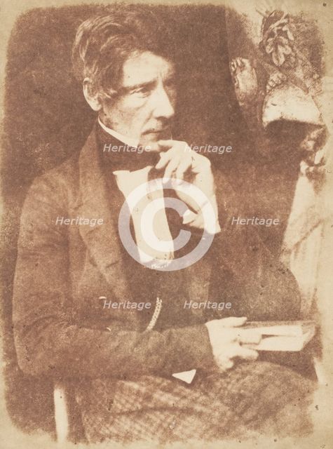 [Man], 1843-47. Creators: David Octavius Hill, Robert Adamson, Hill & Adamson.