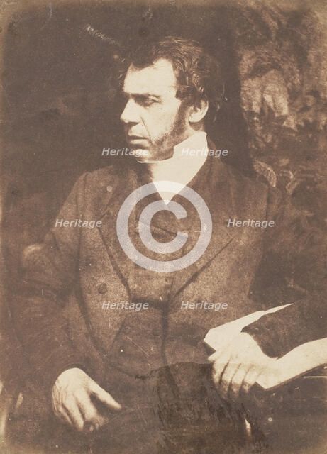 [Man], 1843-47. Creators: David Octavius Hill, Robert Adamson, Hill & Adamson.