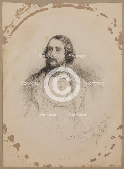 Man, 1856. Creator: Felix Octavius Carr Darley.