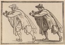 Man Moving Abruptly, 1621. Creator: Edouard Eckman